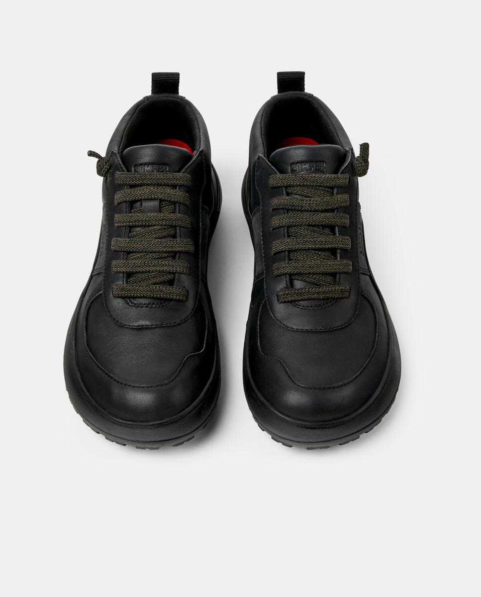 Botines de cordones de mujer peu serra - Camper - Negro Negro-2