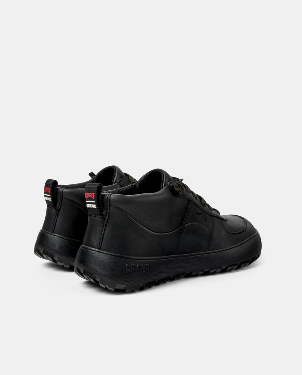 Botines de cordones de mujer peu serra - Camper - Negro Negro-4