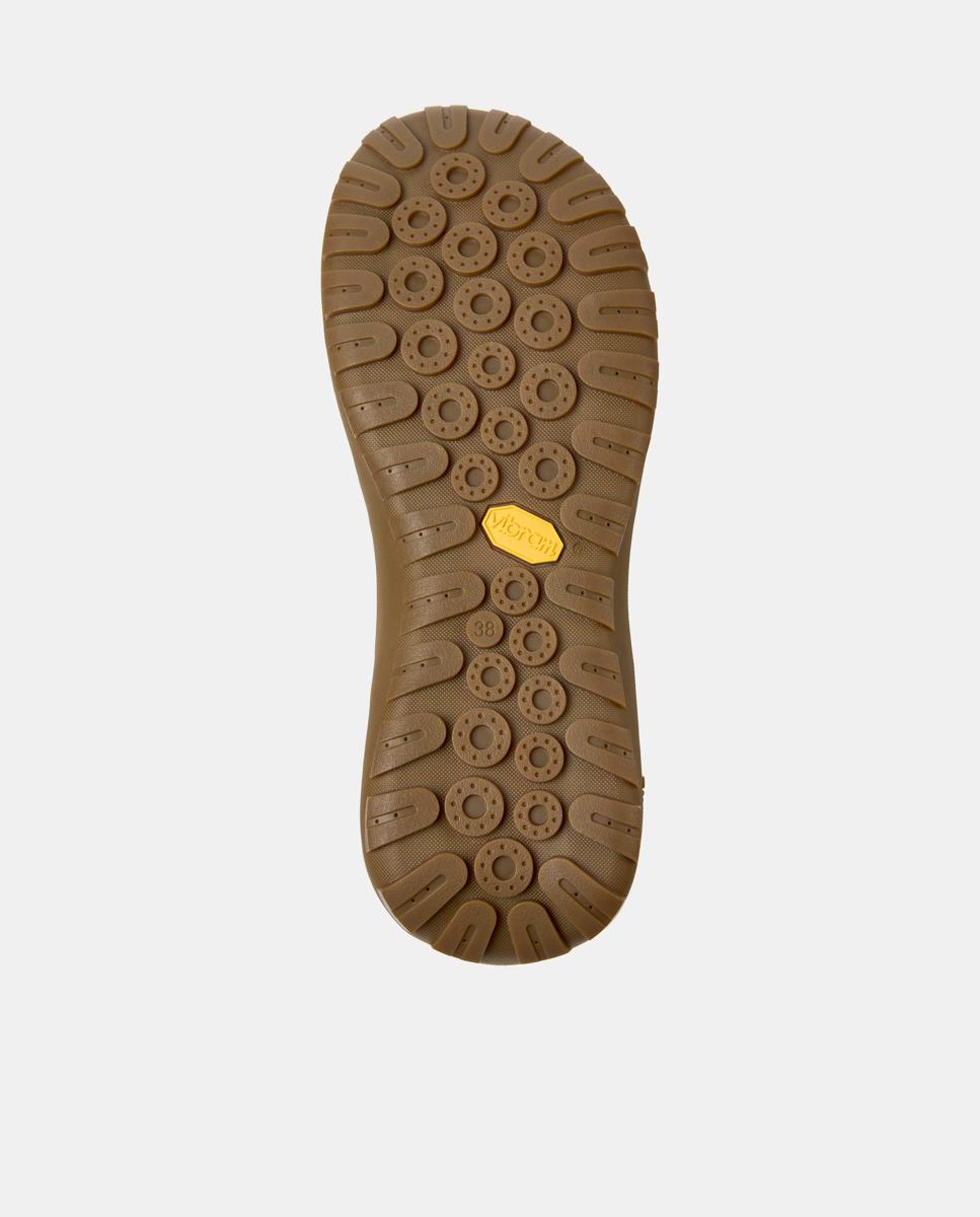 Botines de cordones de mujer peu serra - Camper - Gris Gris-5