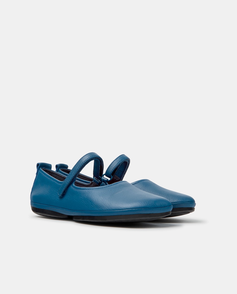 Bailarinas planas de mujer right nina - Camper - Azul Azul-3