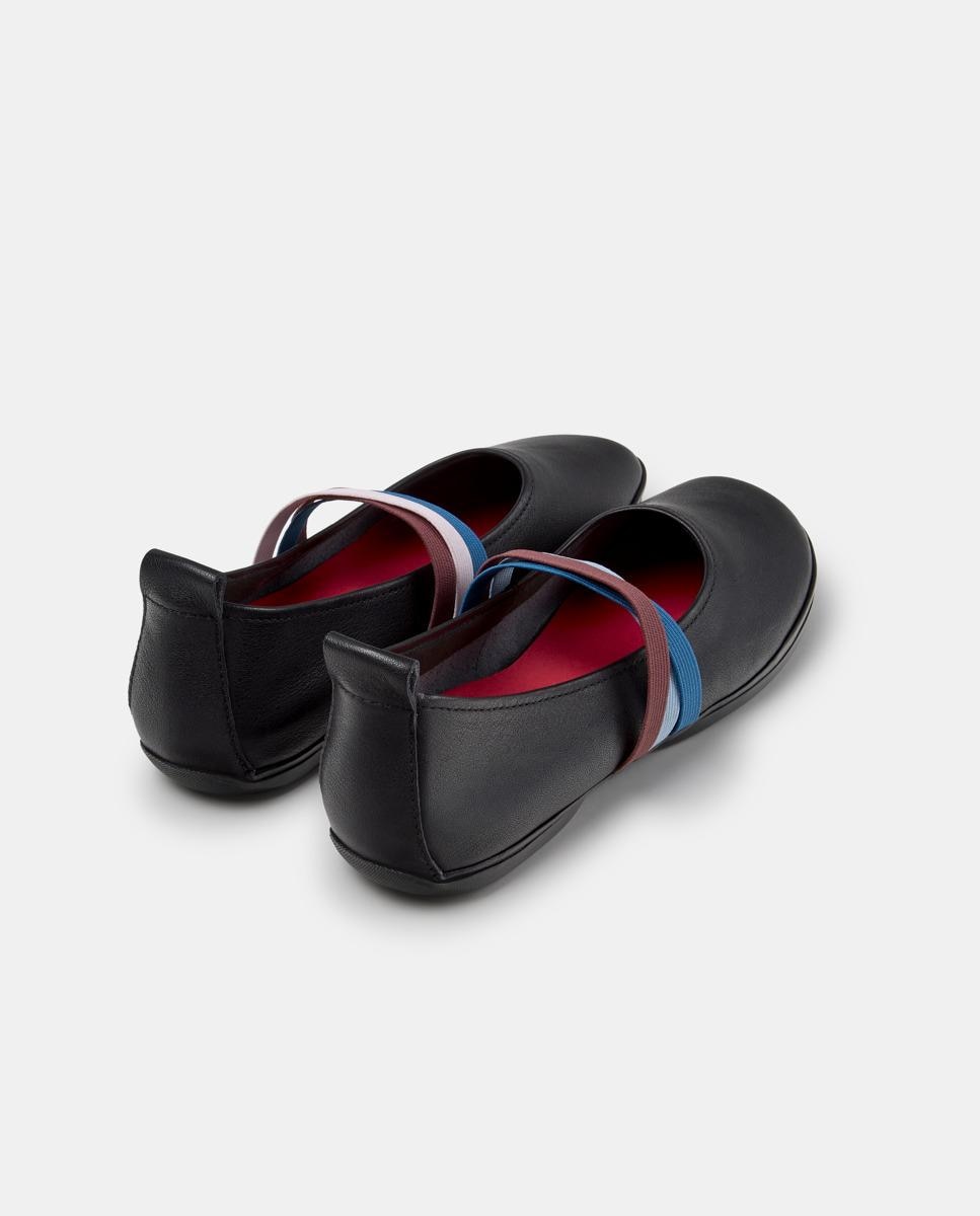 Bailarinas planas de mujer de piel right nina twins - Camper - Negro Negro-4