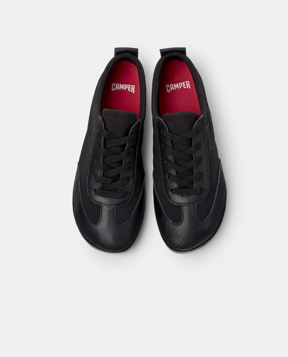 Zapatillas de mujer right nina en tejido - Camper - Negro Negro-3