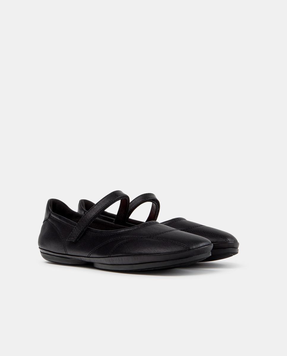 Merceditas de mujer de piel right nina - Camper - Negro Negro-3