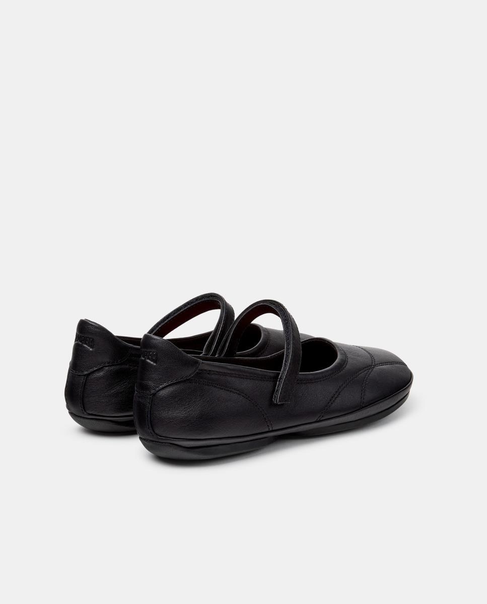 Merceditas de mujer de piel right nina - Camper - Negro Negro-4