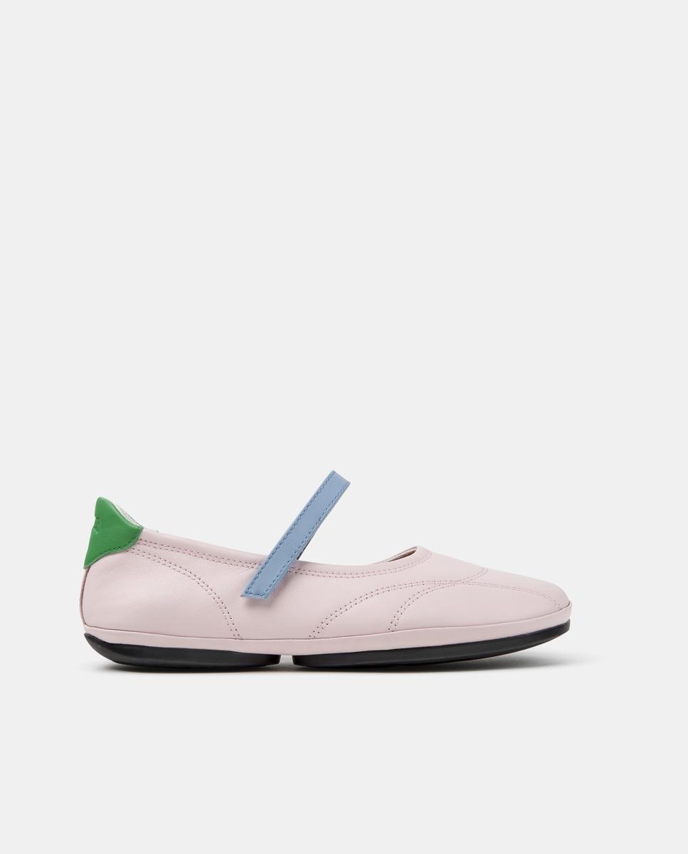 Merceditas de mujer de piel right nina - Camper - Rosa Rosa-1
