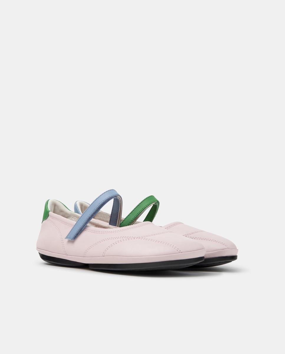 Merceditas de mujer de piel right nina - Camper - Rosa Rosa-5