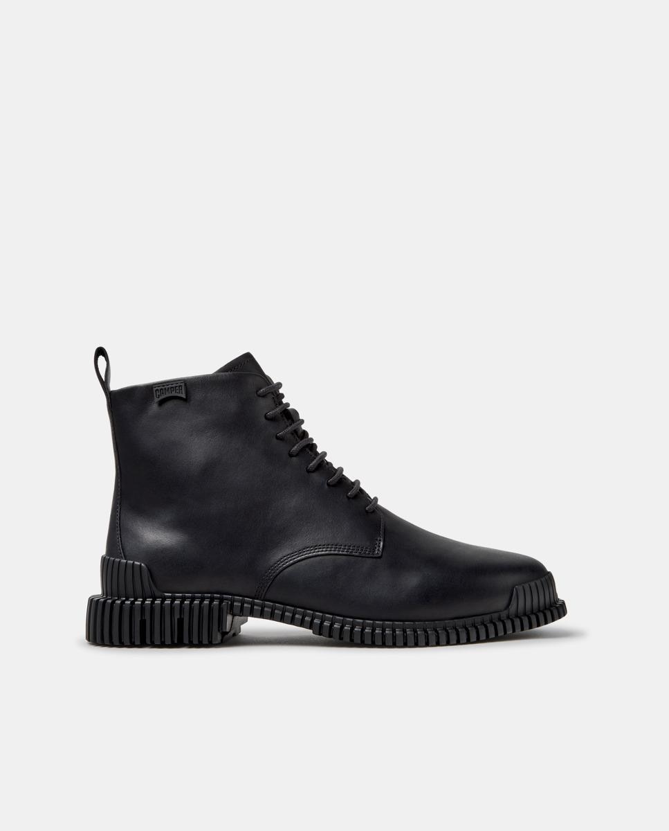 Botines de mujer de piel pix - Camper - Negro Negro-1