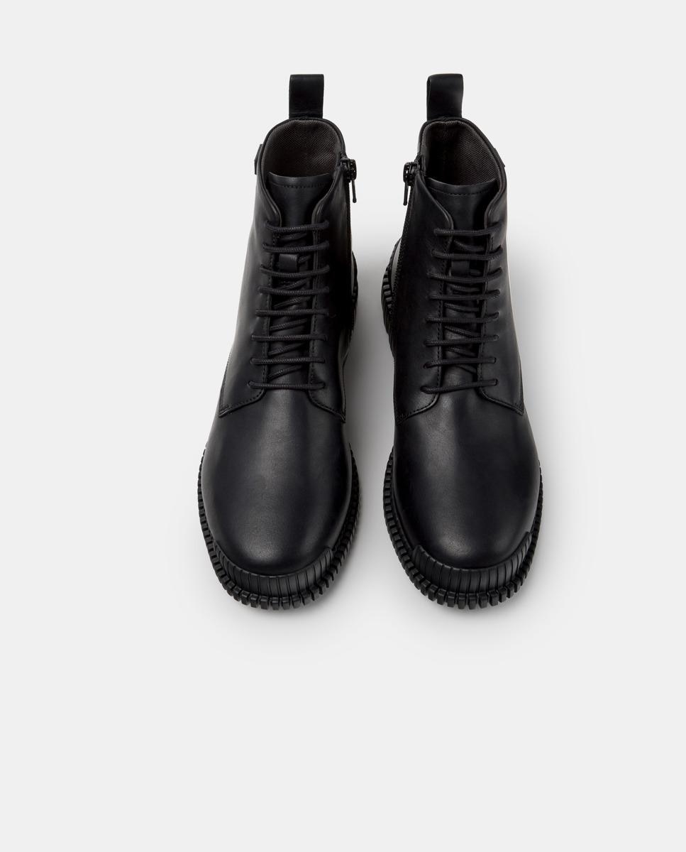 Botines de mujer de piel pix - Camper - Negro Negro-3