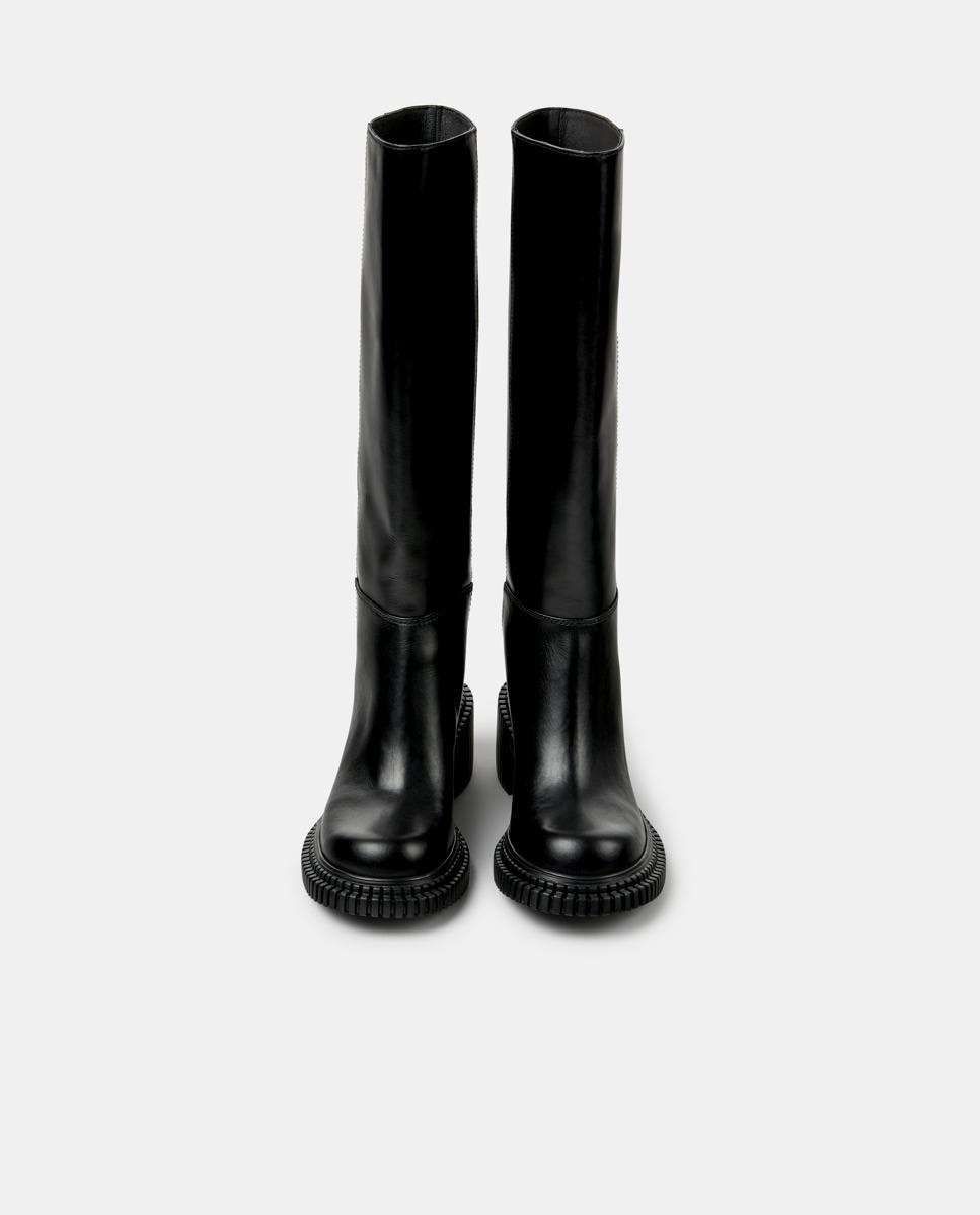 Botas altas de mujer de piel pix london - Camper - Negro Negro-3