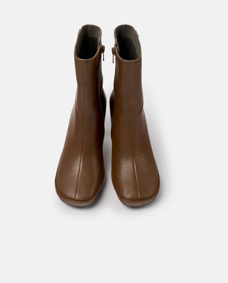 Botas de tacón de mujer right left - Camper - Marrón Marrón-2
