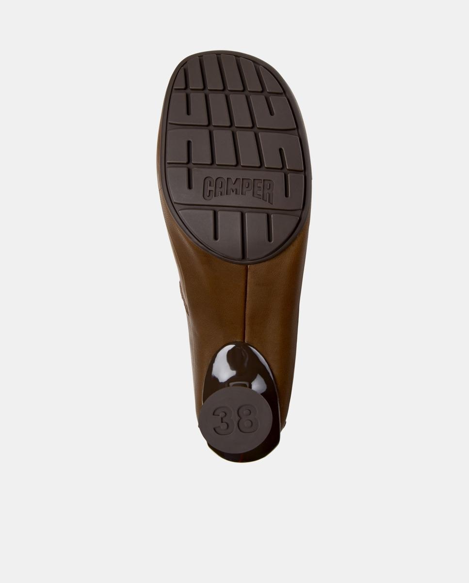 Botas de tacón de mujer right left - Camper - Marrón Marrón-5