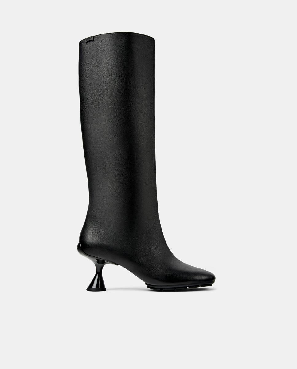 Botas altas de mujer de piel right left - Camper - Negro Negro-1