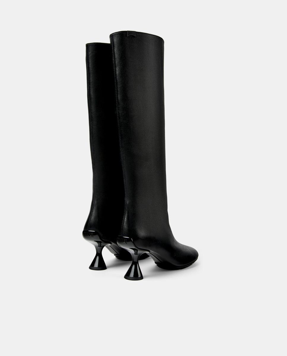 Botas altas de mujer de piel right left - Camper - Negro Negro-4