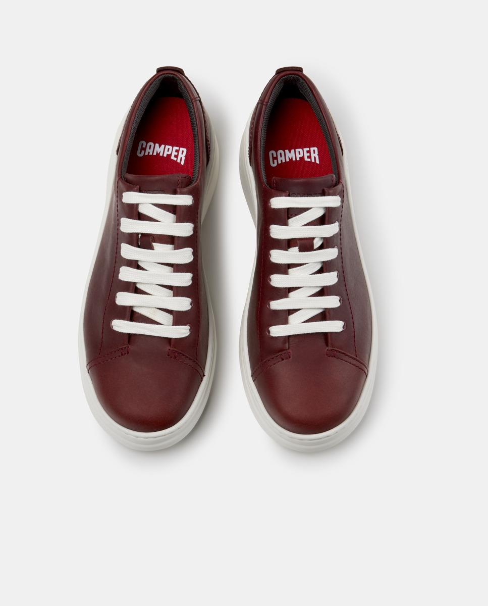 Zapatillas deportivas de mujer runner up con cordones - Camper - Burdeos Burdeos-2