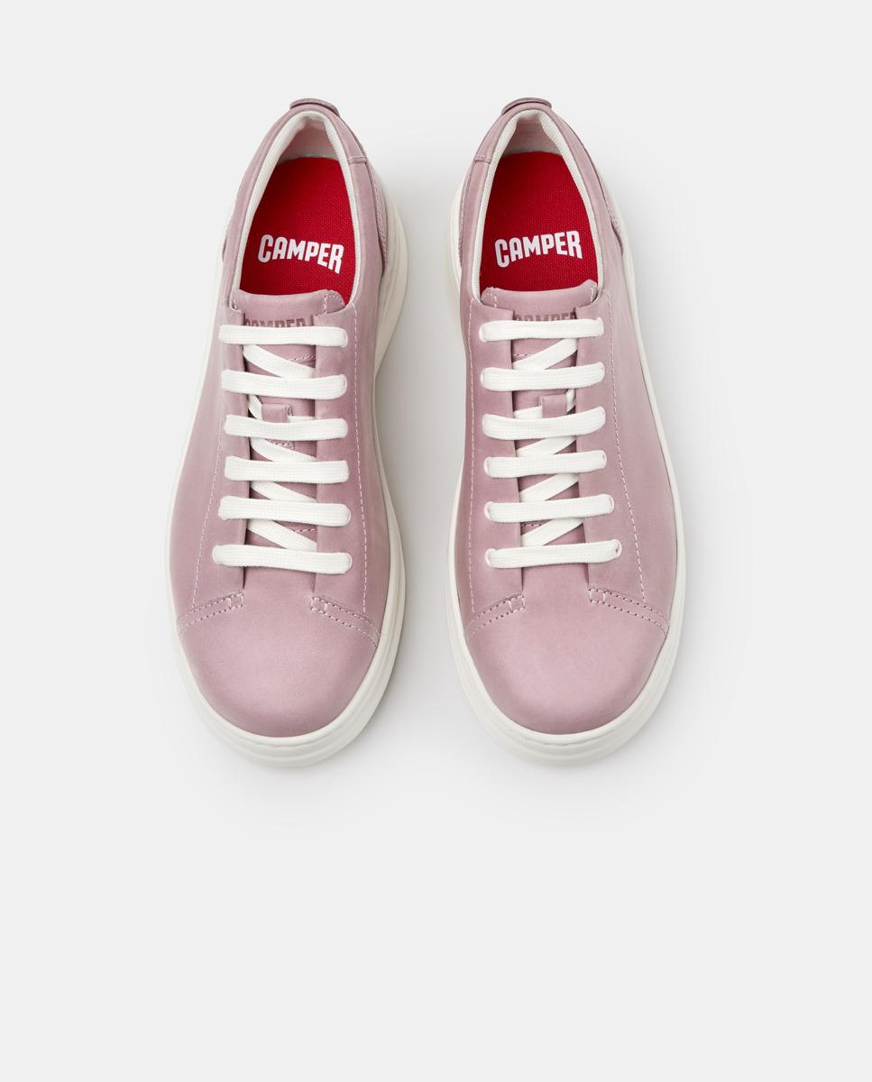 Zapatillas deportivas de mujer runner up con cordones - Camper - Rosa Rosa-3