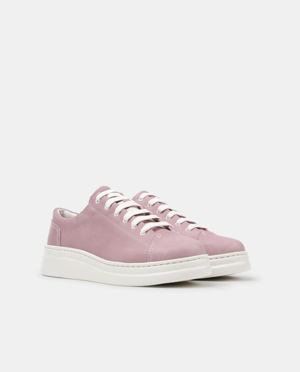 Zapatillas deportivas de mujer runner up con cordones - Camper - Rosa Rosa-5