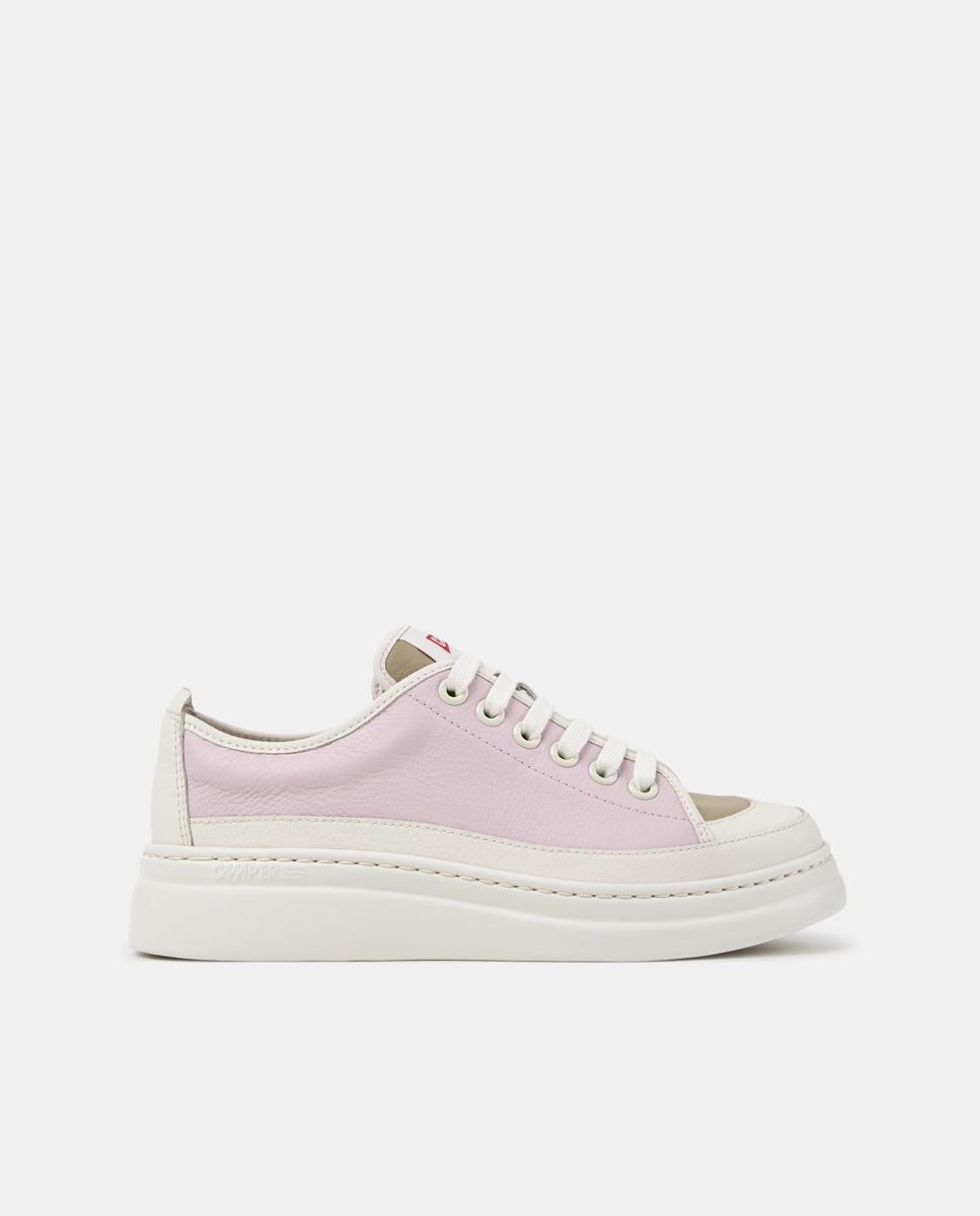 Zapatillas de mujer G3D Runner Up Twins de piel - Camper - Rosa Rosa-1