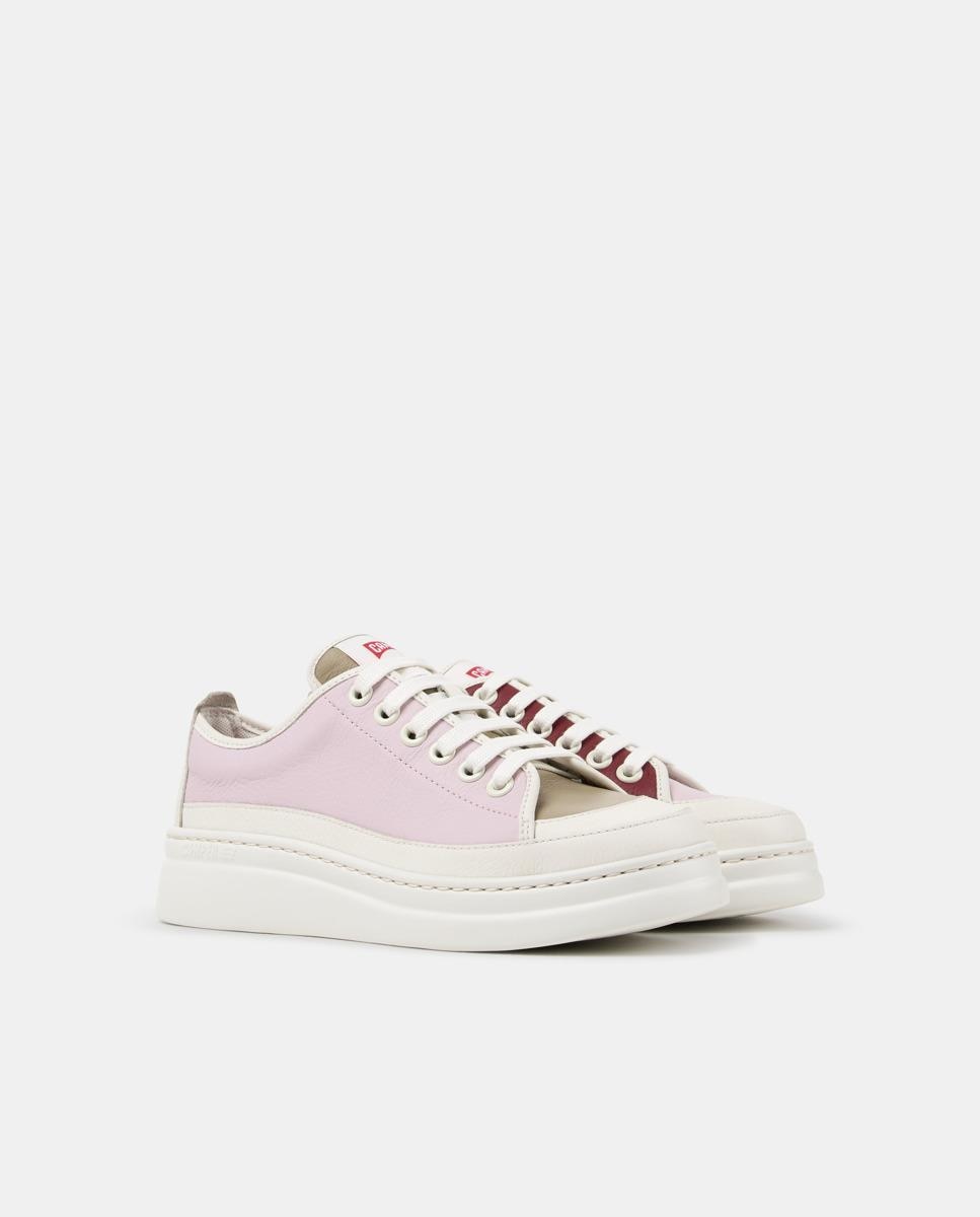 Zapatillas de mujer G3D Runner Up Twins de piel - Camper - Rosa Rosa-3