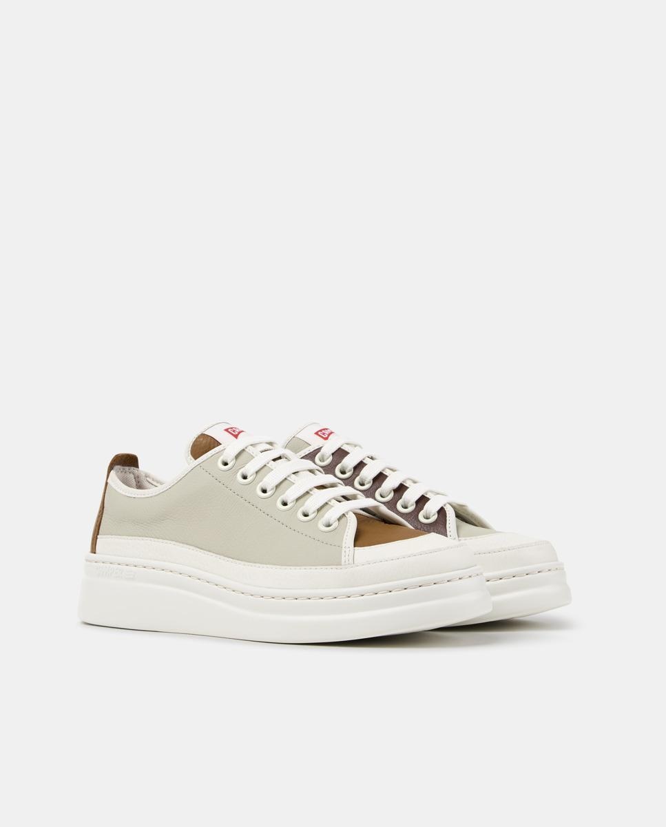 Zapatillas de mujer G3D Runner Up Twins de piel - Camper - Crema Crema-3