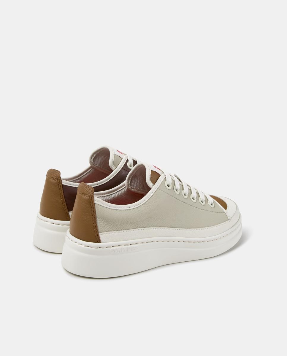 Zapatillas de mujer G3D Runner Up Twins de piel - Camper - Crema Crema-4