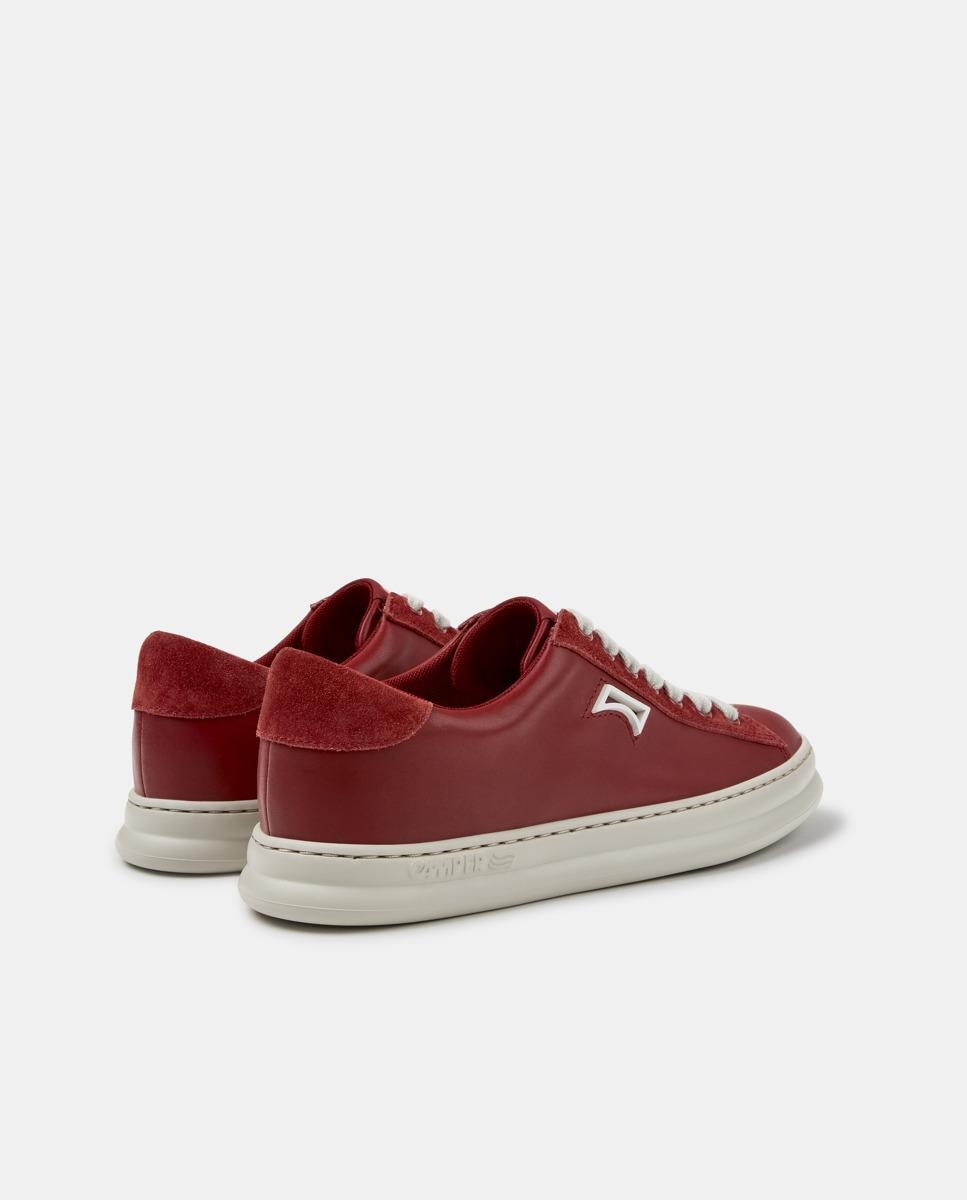 Zapatillas de mujer Runner Four de piel - Camper - Burdeos Burdeos-2