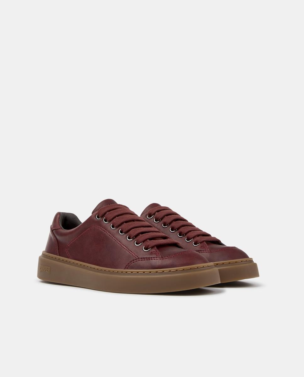 Imagen 5 de Zapatillas de mujer runner twentyfive de piel - Camper - Burdeos Burdeos
