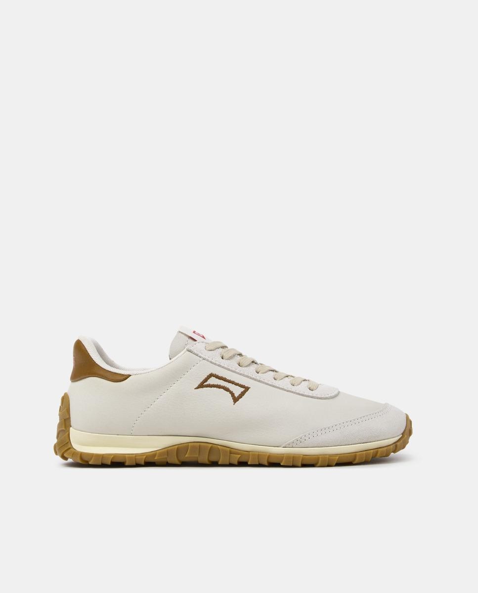 Zapatillas de mujer drift walk de piel - Camper - Blanco Blanco-1