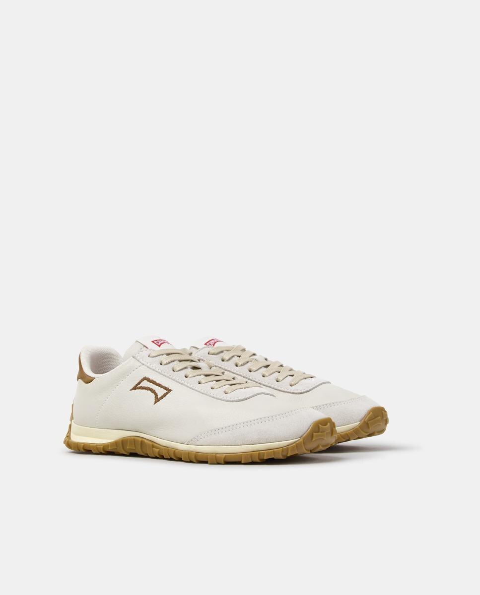 Zapatillas de mujer drift walk de piel - Camper - Blanco Blanco-3