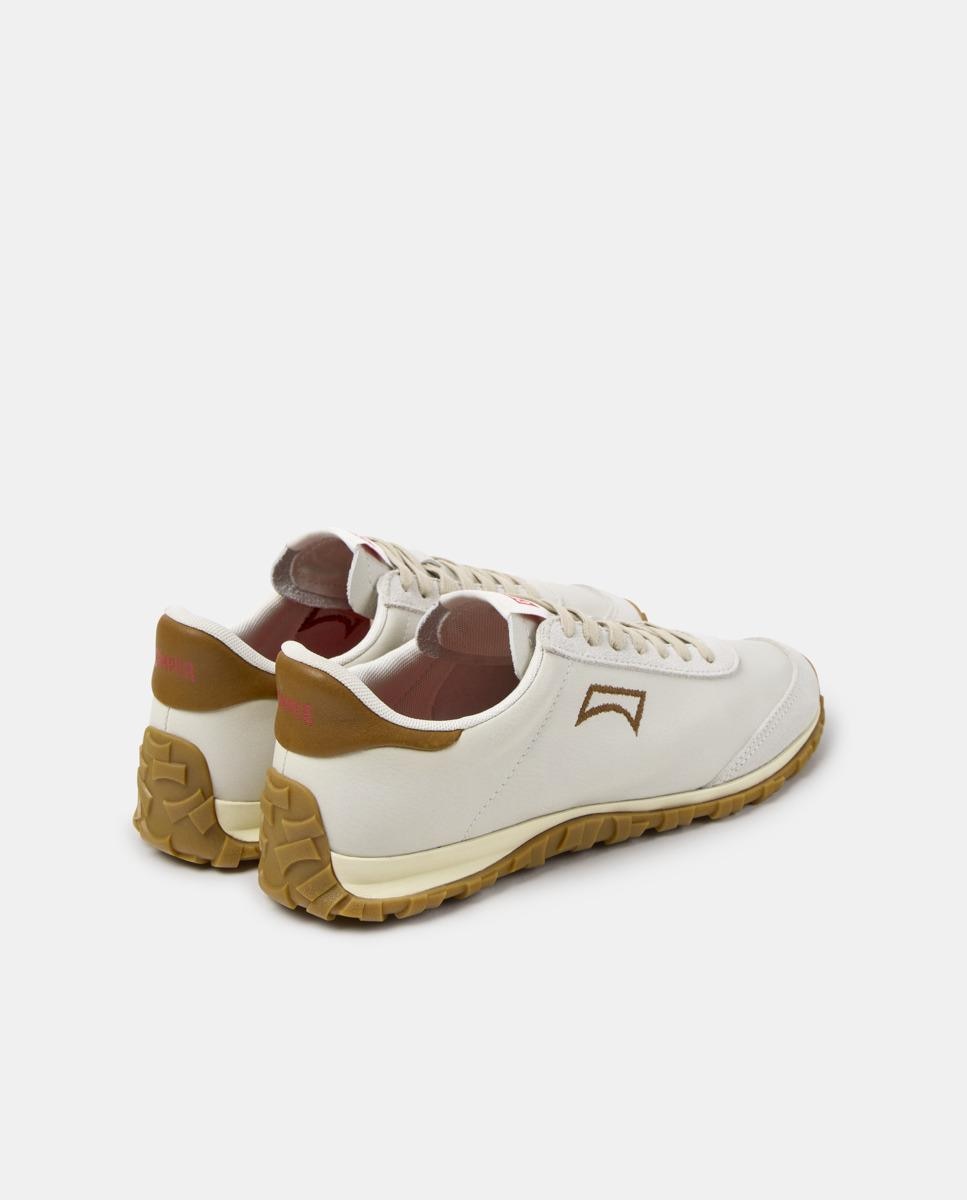 Zapatillas de mujer drift walk de piel - Camper - Blanco Blanco-4