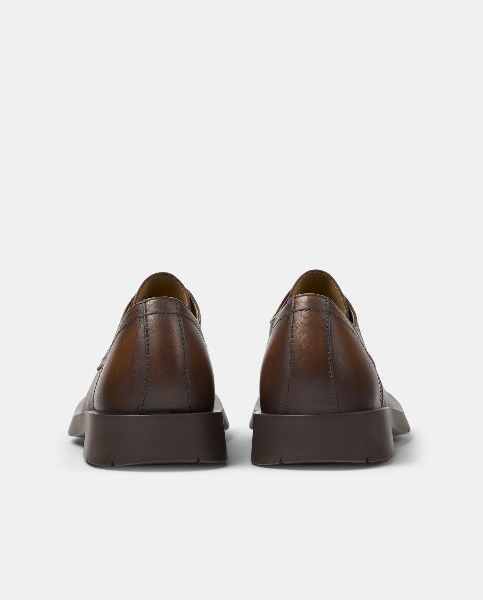 Mocasines unisex 1978 de piel - camperlab - Marrón Marrón-4