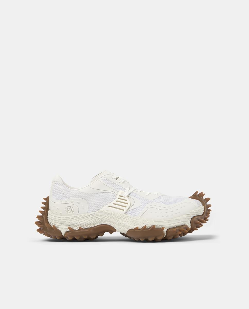 Zapatillas deportivas unisex de cordones tornado - camperlab - Marrón Marrón-1