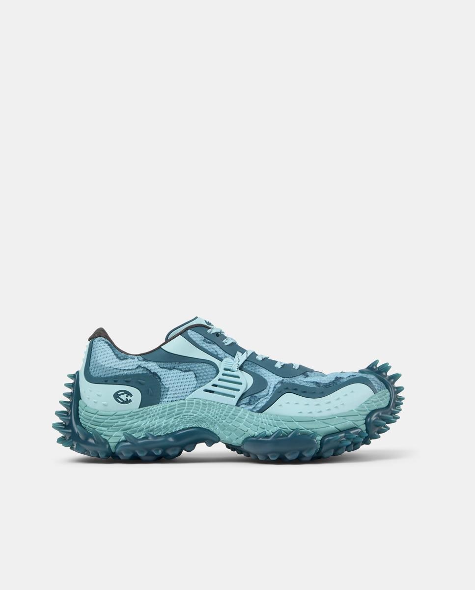 Zapatillas deportivas unisex de cordones tornado - camperlab - Azul Azul-1