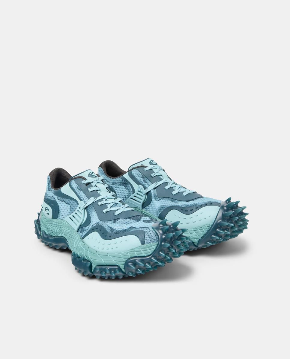 Zapatillas deportivas unisex de cordones tornado - camperlab - Azul Azul-3