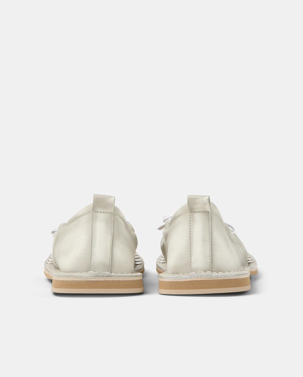 Bailarinas menosmal de piel - camperlab - Crema Crema-4