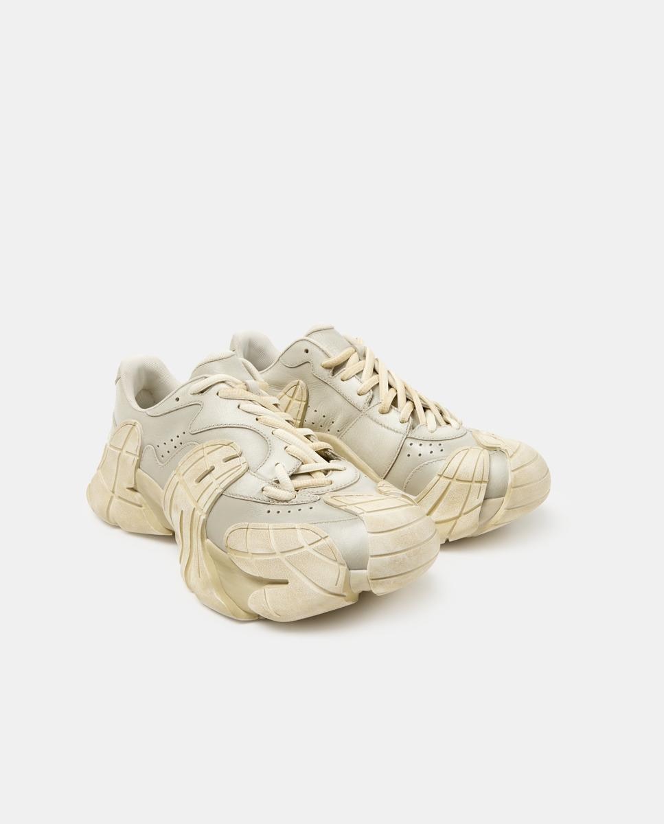 Zapatillas tormenta con materiales de origen natural - camperlab - Crema Crema-3