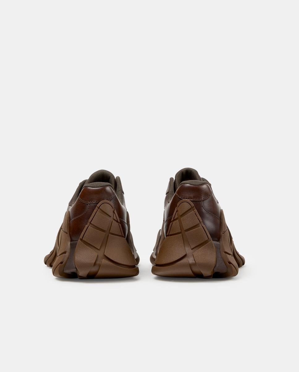 Zapatillas tormenta con materiales de origen natural - camperlab - Marrón Marrón-4