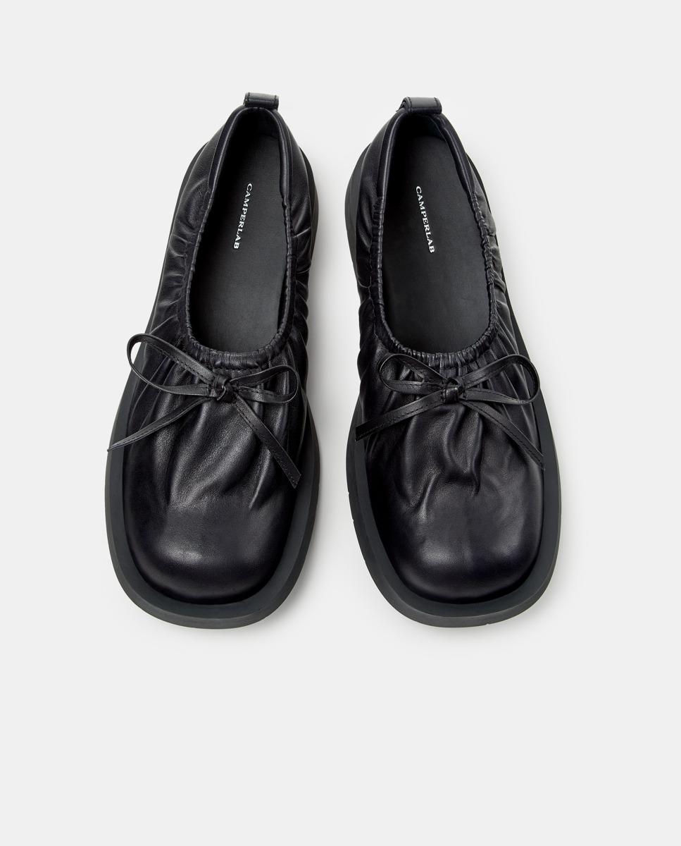 Bailarinas 1978 de piel - camperlab - Negro Negro-2