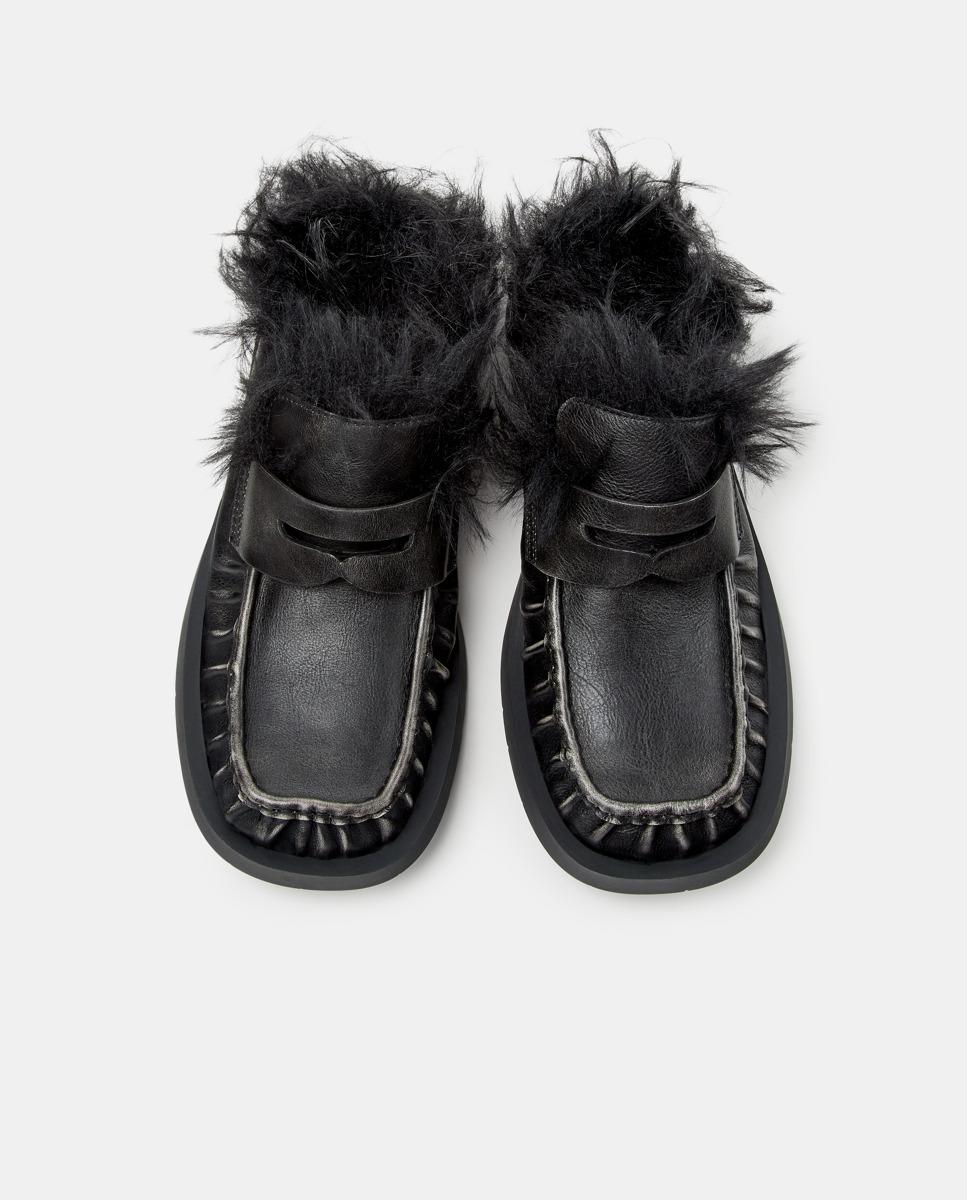 Mules 1978 de piel - camperlab - Negro Negro-2