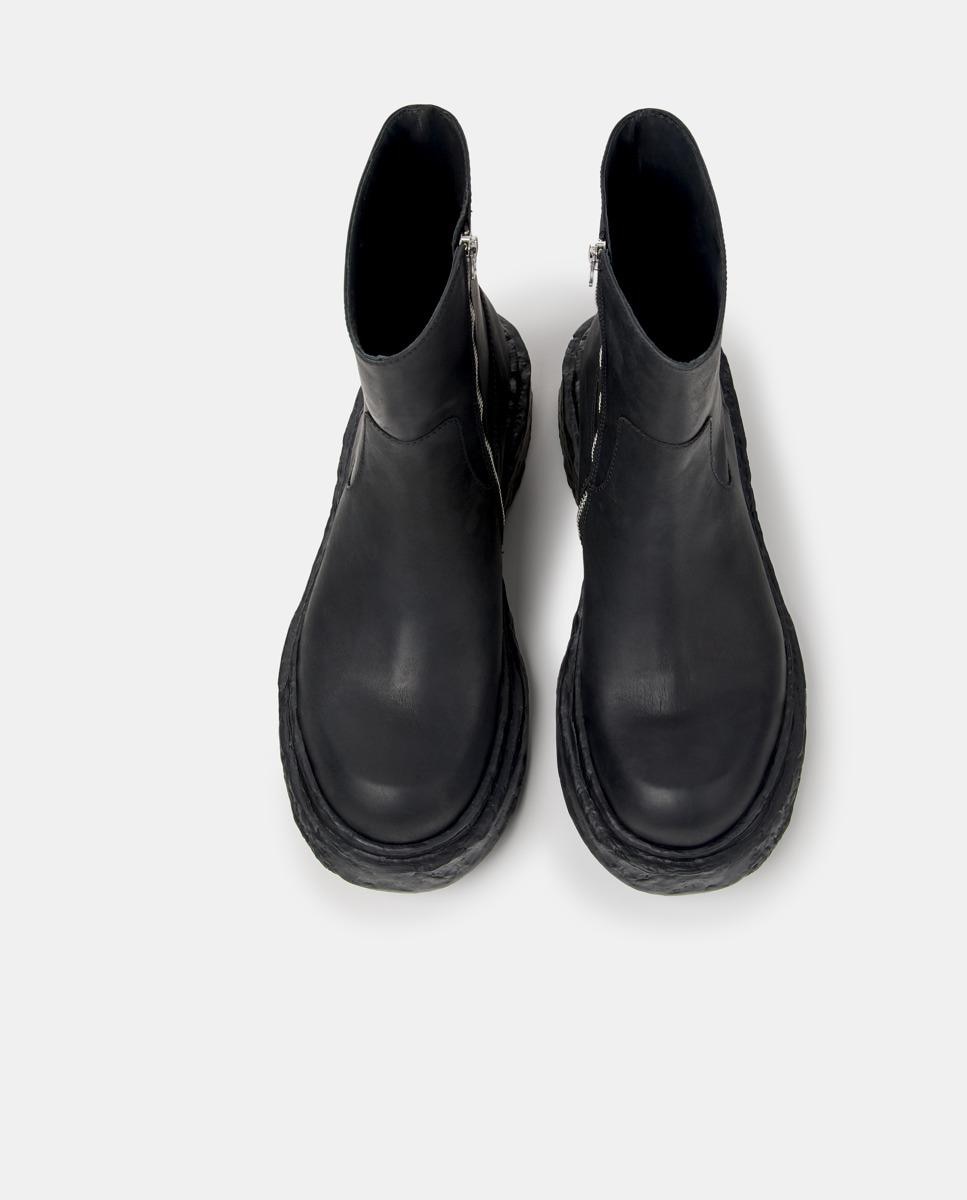 Botines con suela track vamonos de piel - camperlab - Negro Negro-5