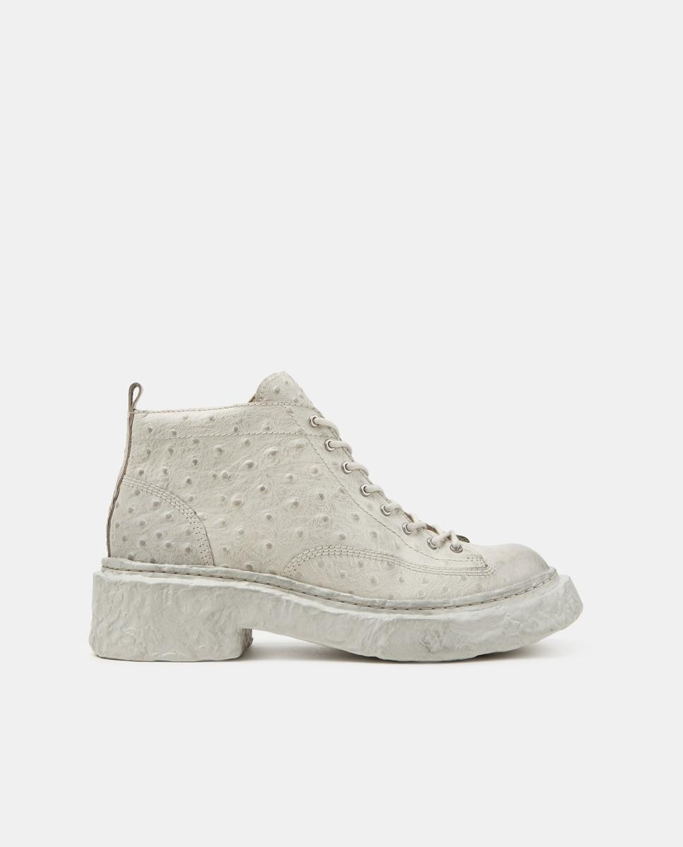 Imagen 0 de Botines vamonos de piel Blanco