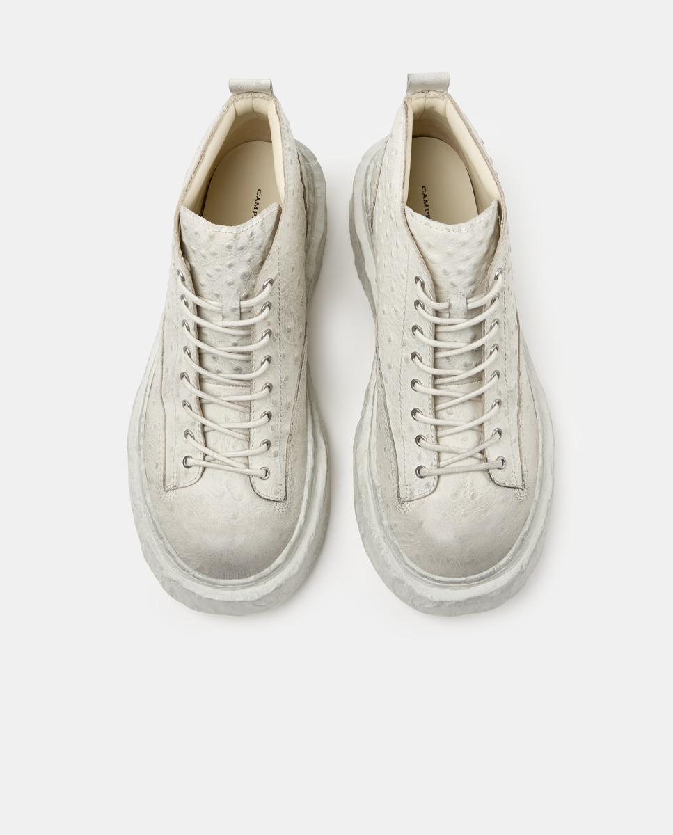 Botines vamonos de piel - camperlab - Blanco Blanco-2