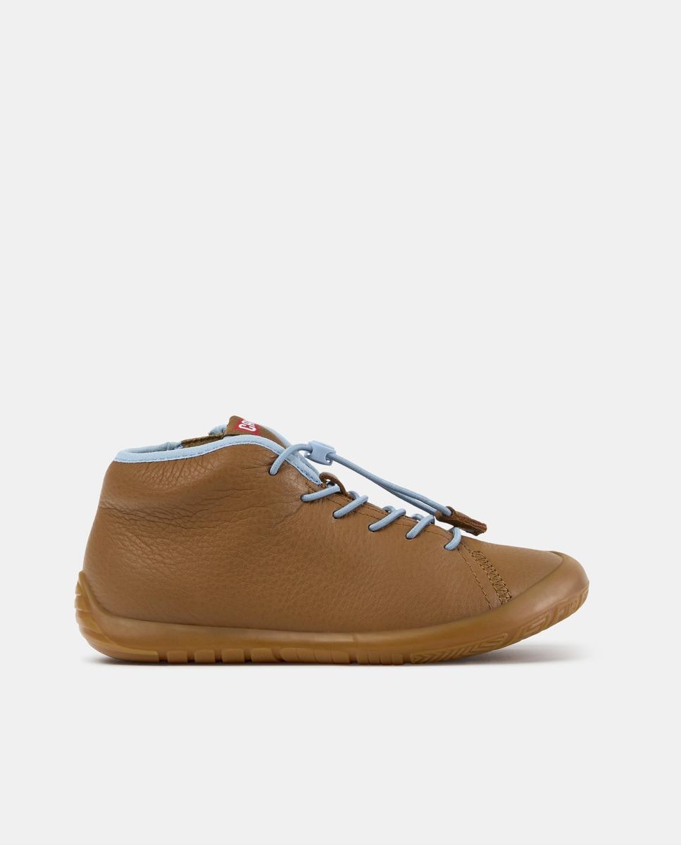 Zapatillas de piel de niños peu path - Camper - Camel Camel-1