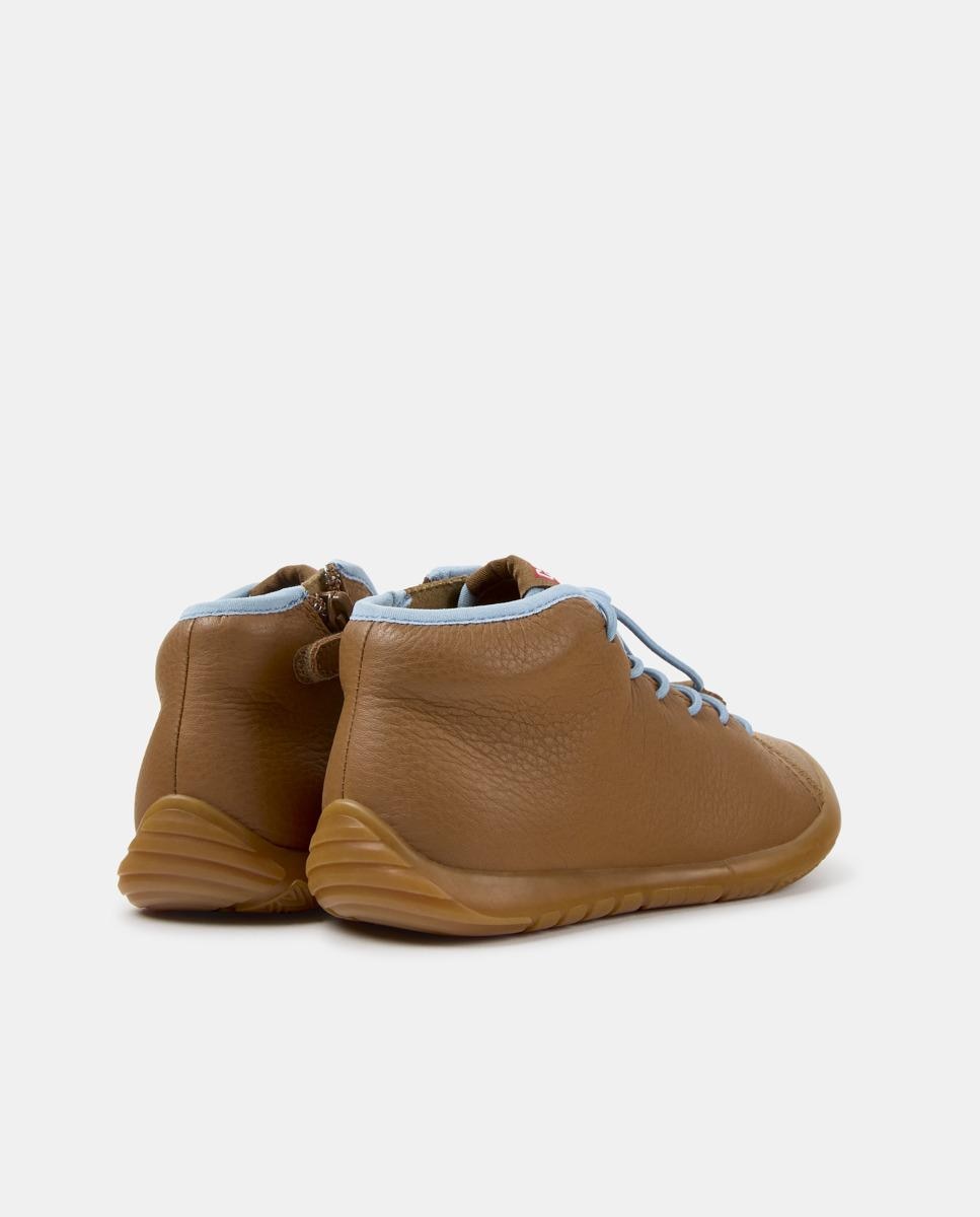 Zapatillas de piel de niños peu path - Camper - Camel Camel-4