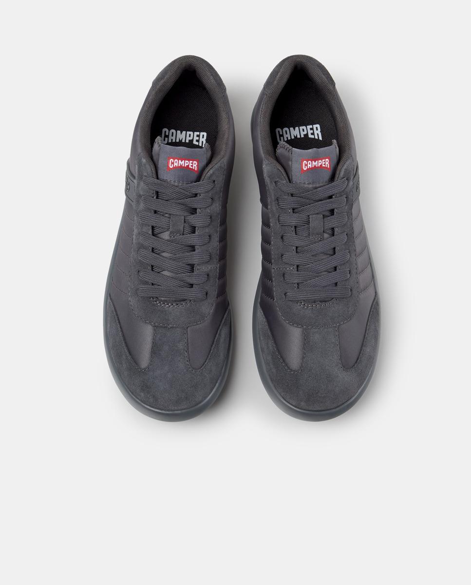 Zapatillas deportivas de hombre pelotas xlf lisas con cordones - Camper - Gris Gris-2