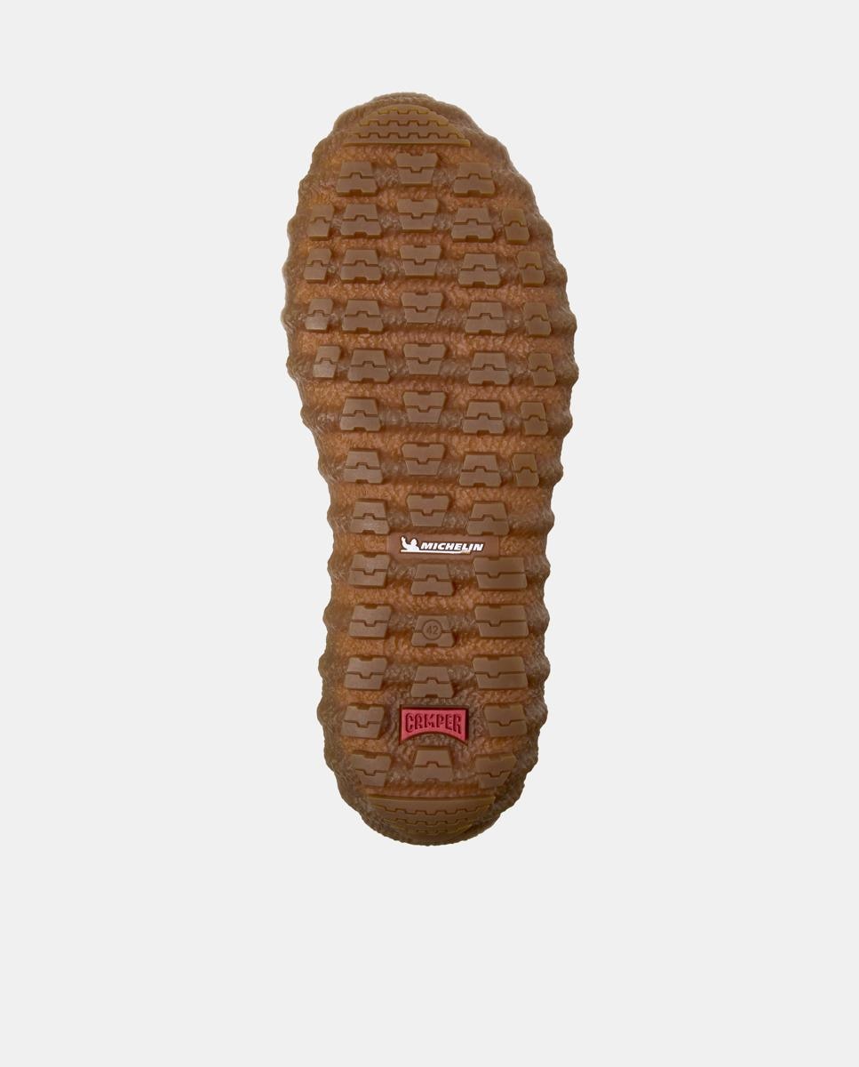 Botines de cordones de hombre ground - Camper - Marrón claro Marrón claro-5