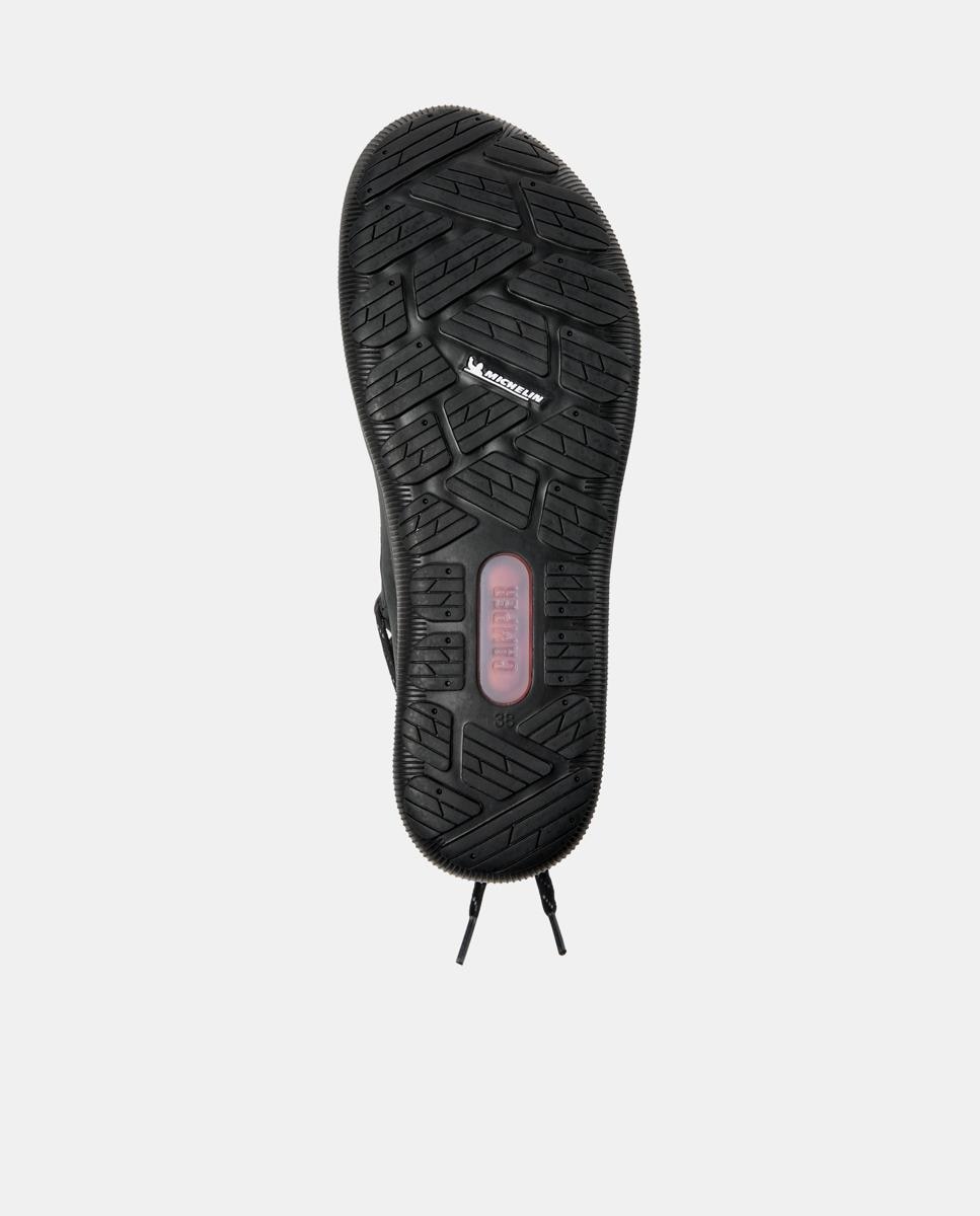 Botines de cordones de mujer de piel peu pista gm - Camper - Negro Negro-5