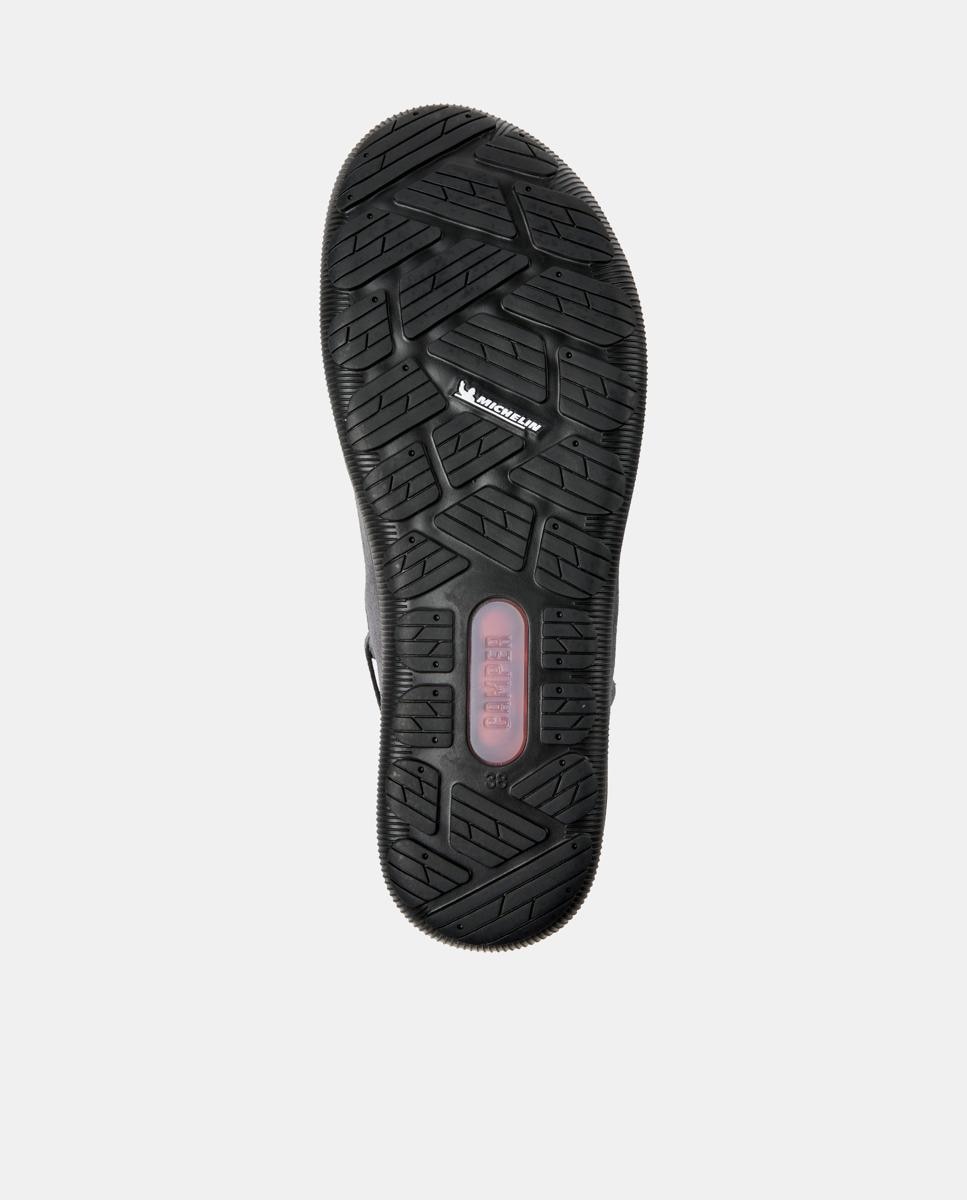 Botines de cordones de mujer de piel peu pista gm - Camper - Gris Gris-5