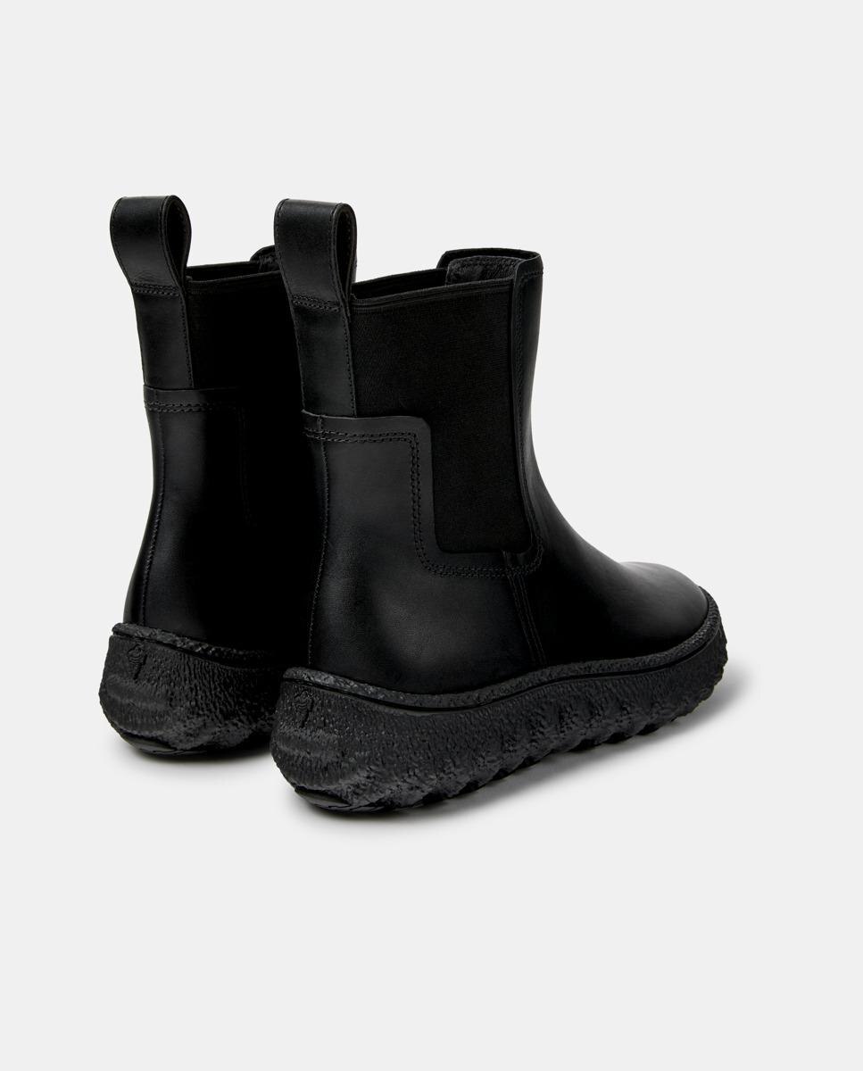 Botines chelsea de piel de mujer ground - Camper - Negro Negro-4