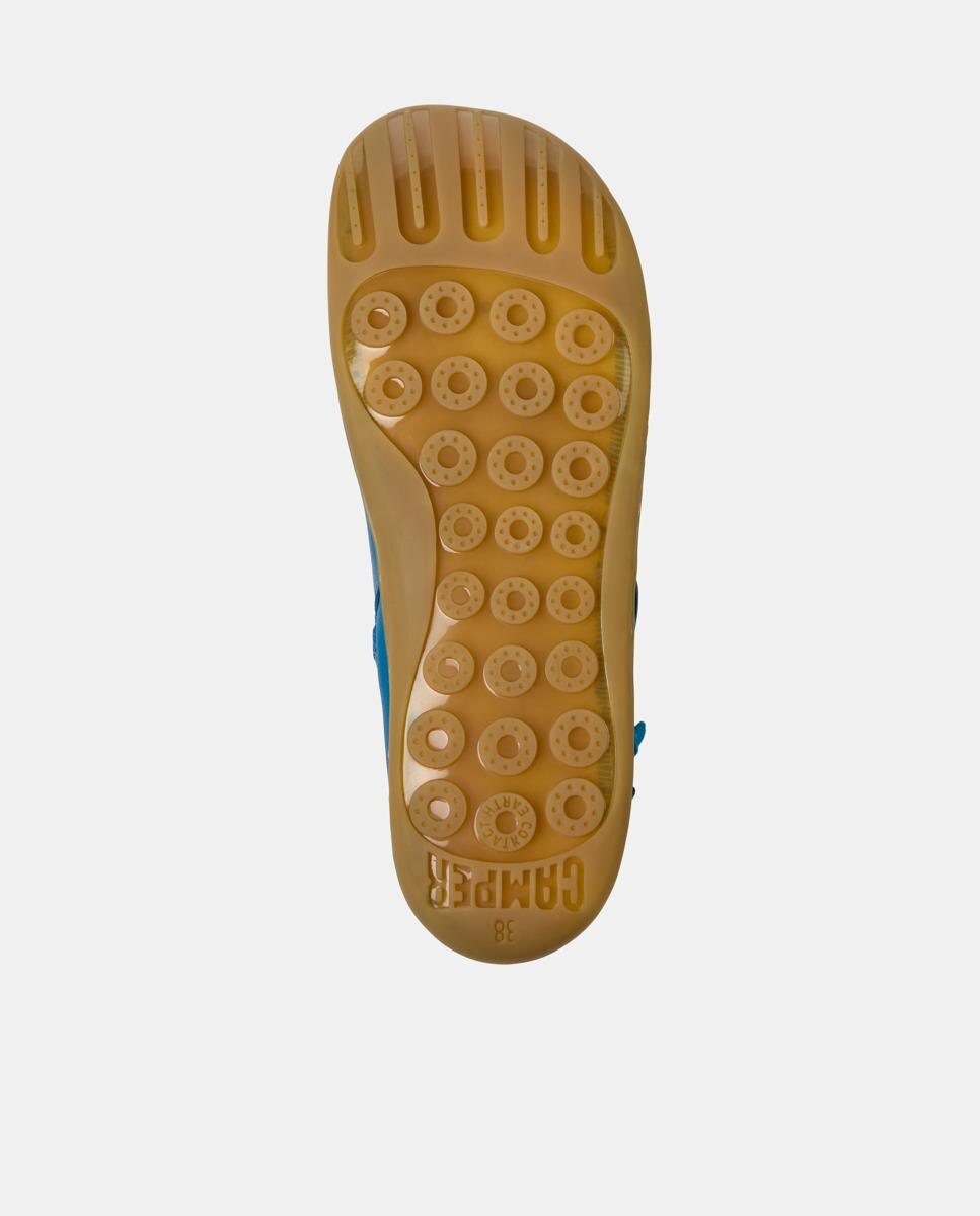 Botines de piel de mujer peu cami - Camper - Azul Azul-5