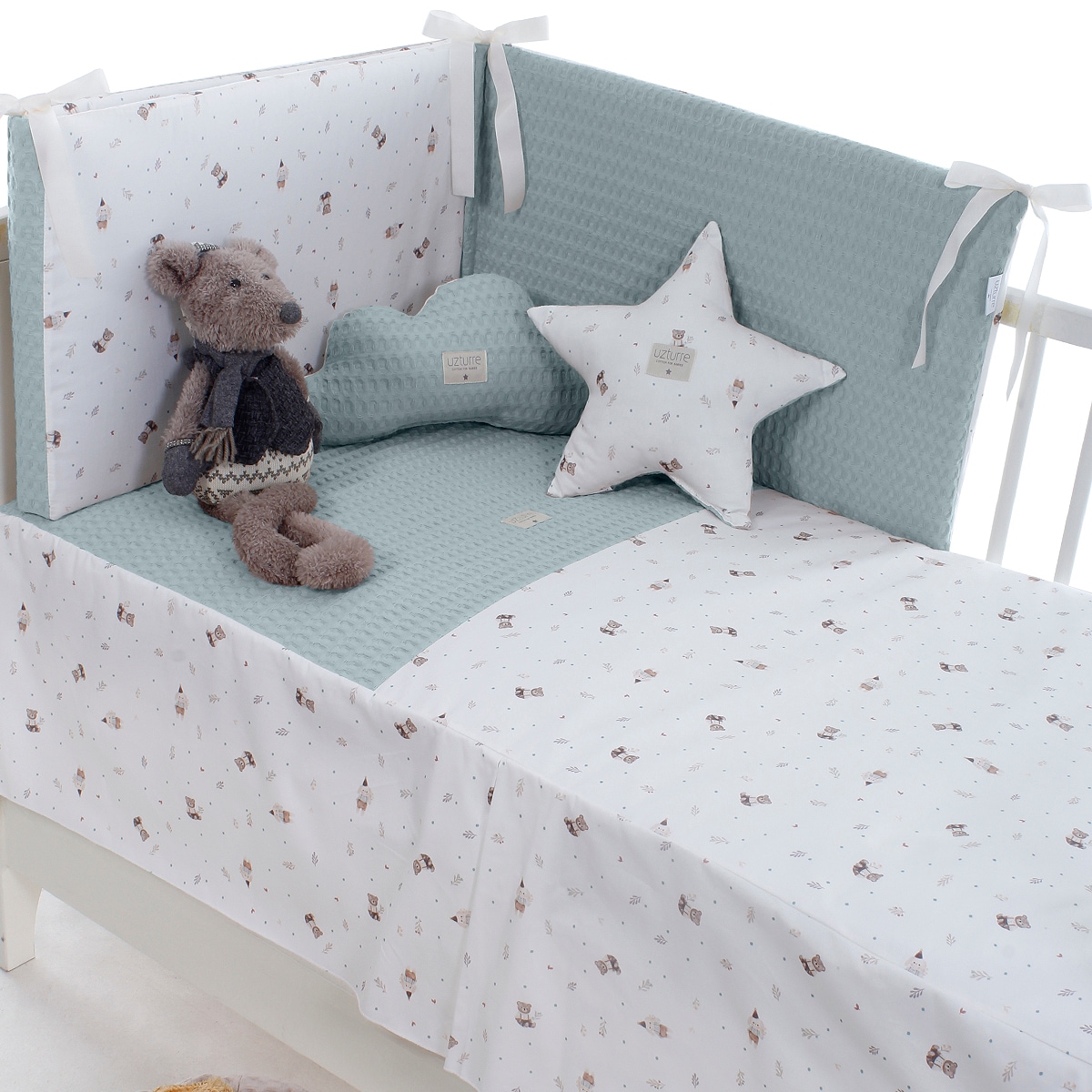 Cama Protector Y Edredon Cuna El Corte Ingles Doco Sleeping Funda